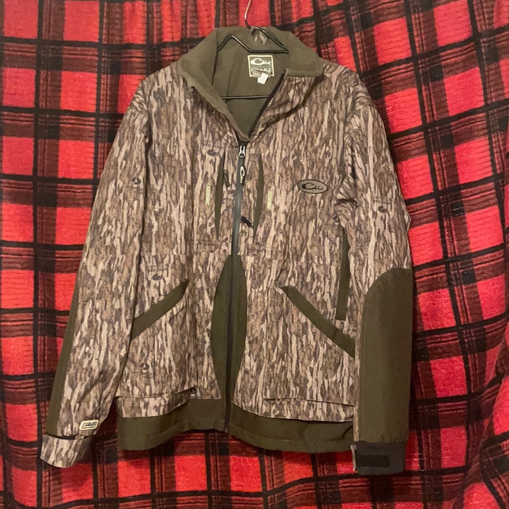 Drake g-flex hunting coat large(has hood)